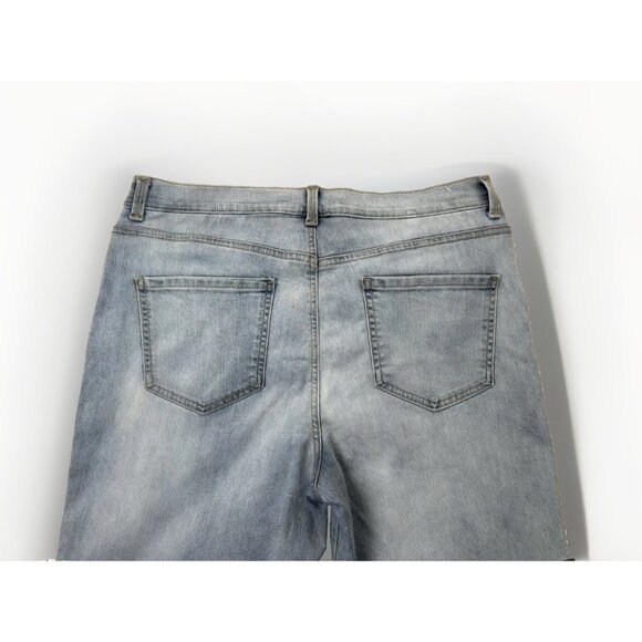 Gloria Vanderbilt Women' Amanda Jeans Size 16S Light Wash Denim - Picture 15 of 16